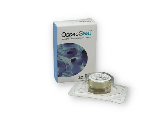 OsseoSeal Allograft Cortical/Cancellous (50/50) Powder, 250-1000um:2.5cc, 5cc