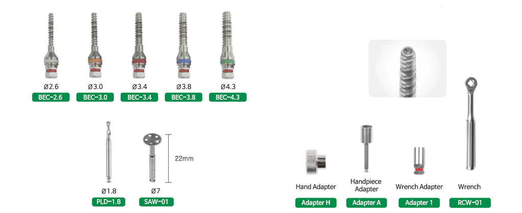 Bone Expander Concave Kit